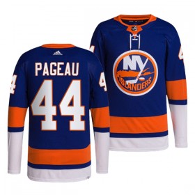 New York Islanders Jean Gabriel 44 pageau Adidas Royal Trikot Authentic - Herren